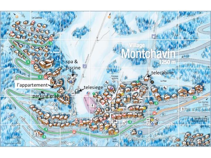 Montchavin La Plagne, Pistes 50M, Balcon Vue Mont Blanc Apartment Bagian luar foto